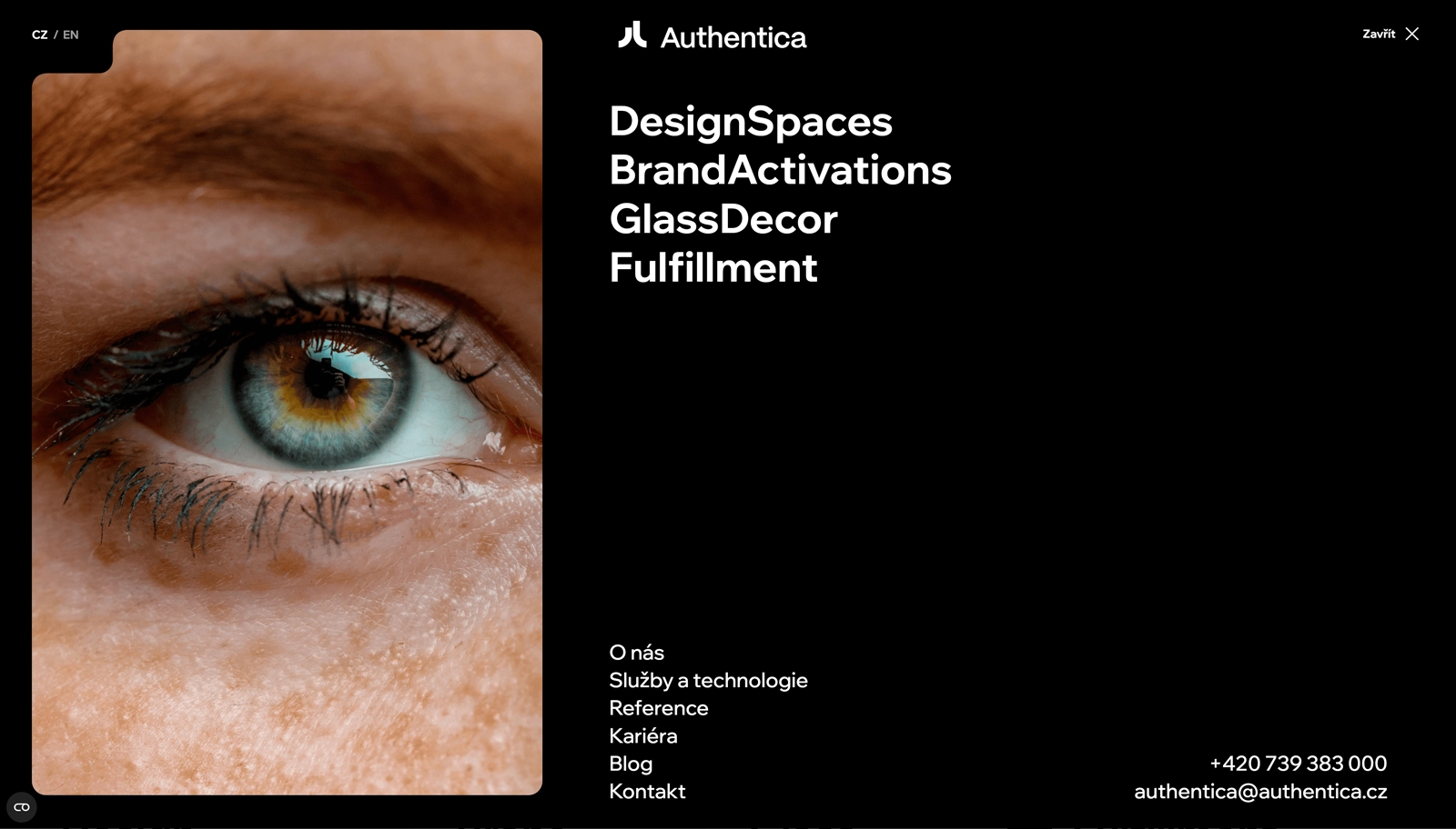 Webové stránky pro celou skupinu