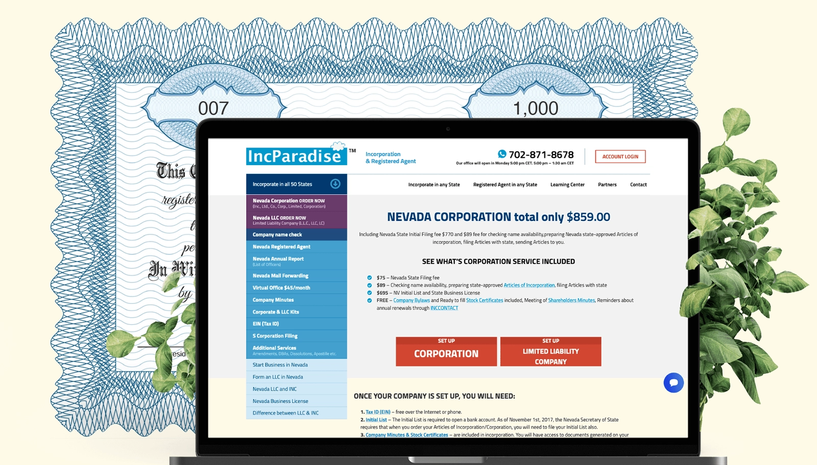 ERP platforma pro zakládání firem